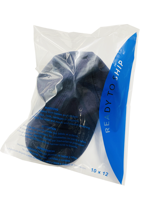 9x12 clear poly bags
