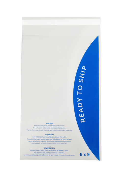 6x9 clear bags