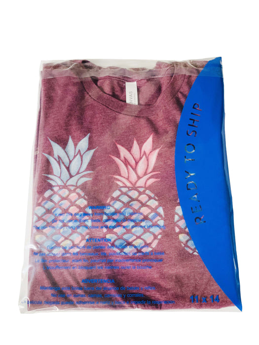 tshirt clear poly bags