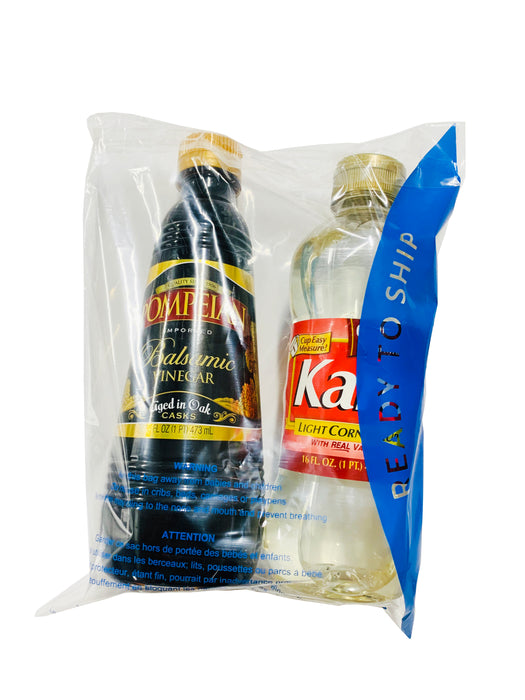 bundle clear poly bags