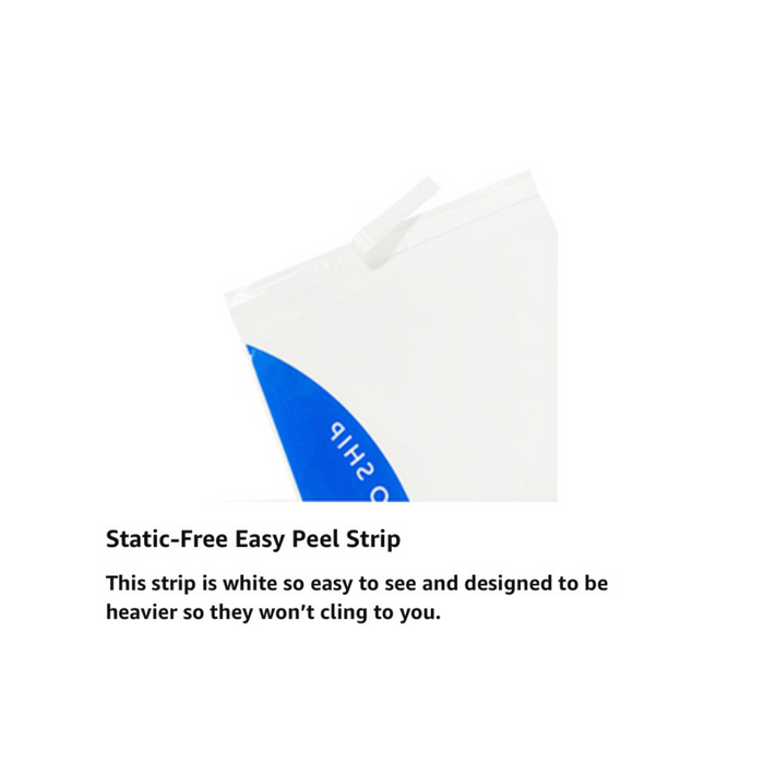 8 x 10 poly bags