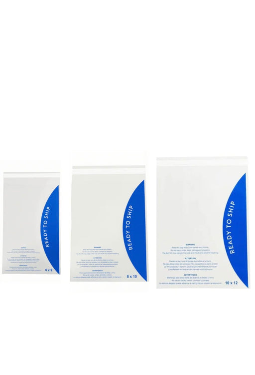 3 Pack Bundle 600 Bags 200 Of Each Size 6x9, 8x10, 10x12