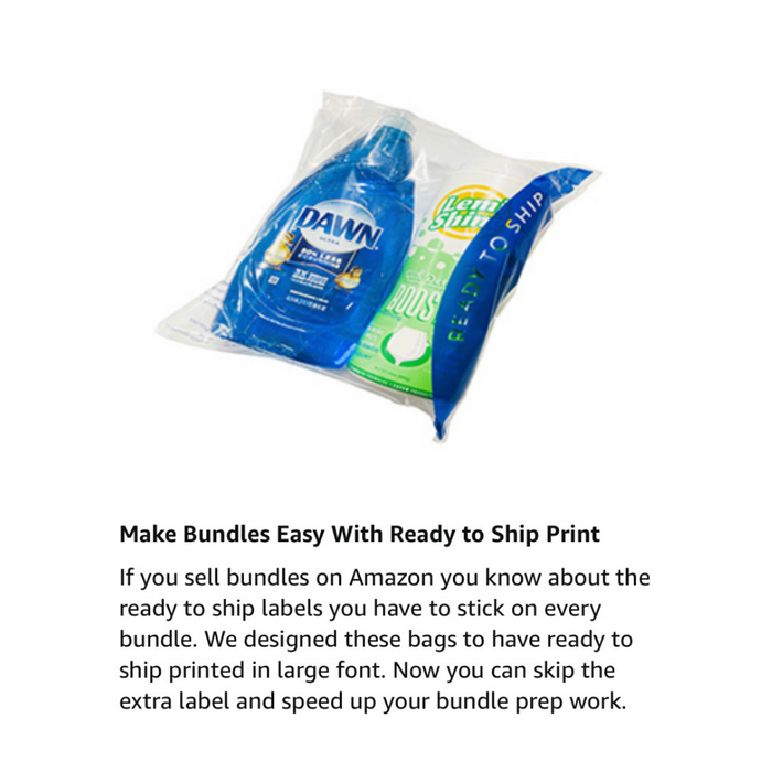 clear plastic bags amazon