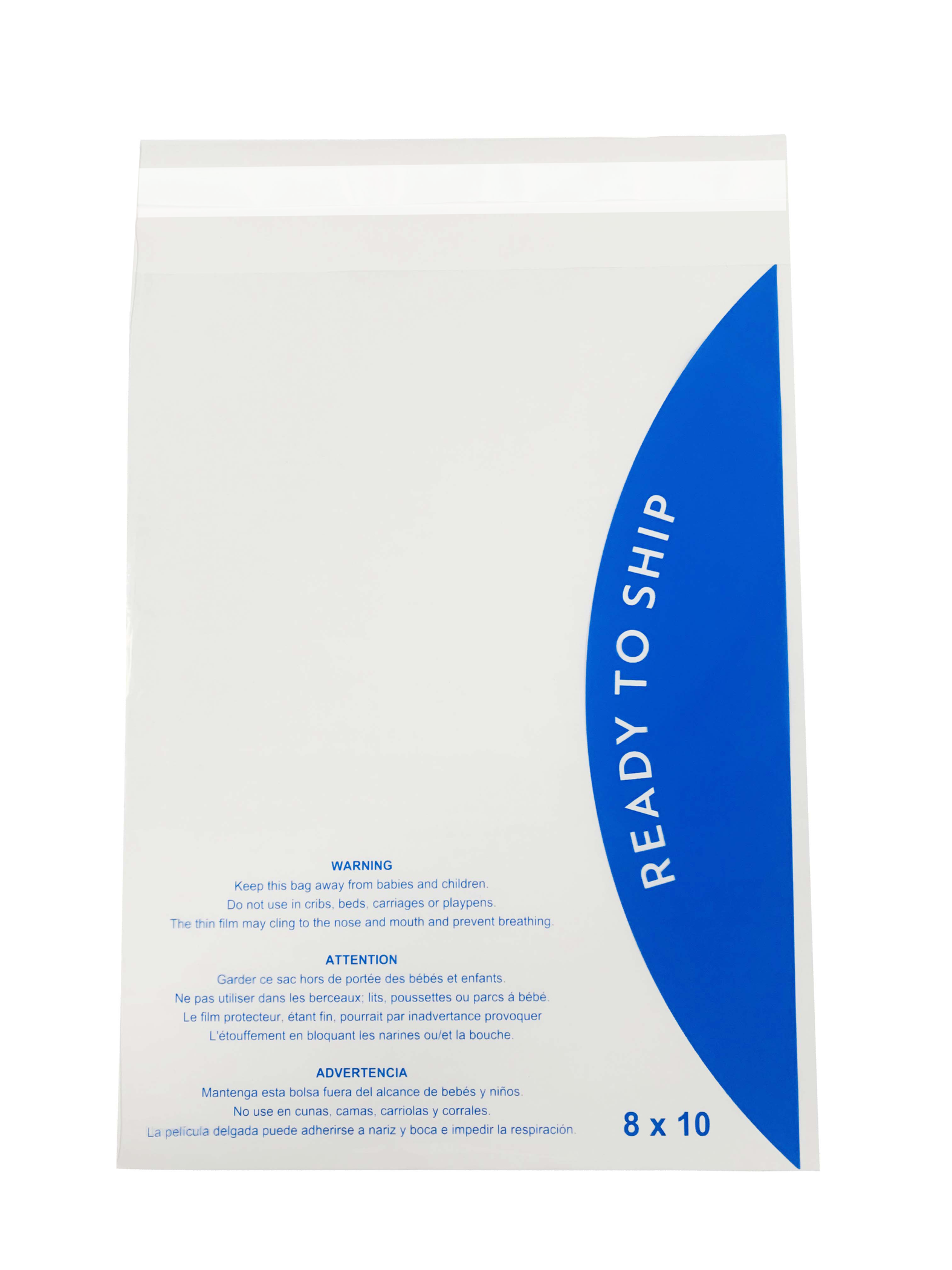 8x10 Clear Poly Bags for Amazon FBA — GennZee