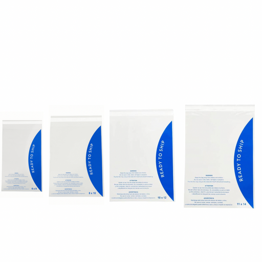 4 size poly bags